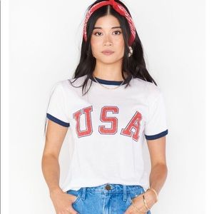 Show Me Your MuMu Ringer Tee Xs